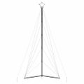 vidaXL LED vianočný stromček 615 LED farebné 404,5 cm