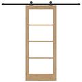 vidaXL Posuvné dvere ORKDAL Prírodná 83 x 202 cm
