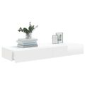 vidaXL TV skrinky s LED svetlami 2 ks lesklé biele 60x35x15,5 cm