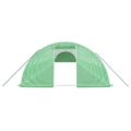 vidaXL Fóliovník s oceľovým rámom zelený 80 m² 20x4x2 m
