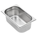 vidaXL Gastronádoby 8 ks, GN 1/4, 100 mm, nehrdzavejúca oceľ