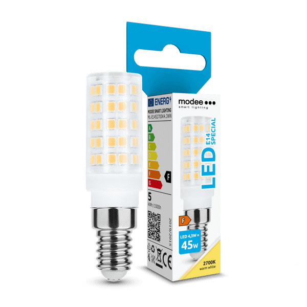 Modee Lighting LED Special Ceramic keramická žiarovka E14 4,3W teplá biela (ML-E14S2700K4,3WN)