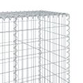 vidaXL Gabiónový kôš s krytom 1100x50x200 cm pozinkované železo