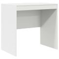 vidaXL Stôl Biela 80 x 50 x 76 cm