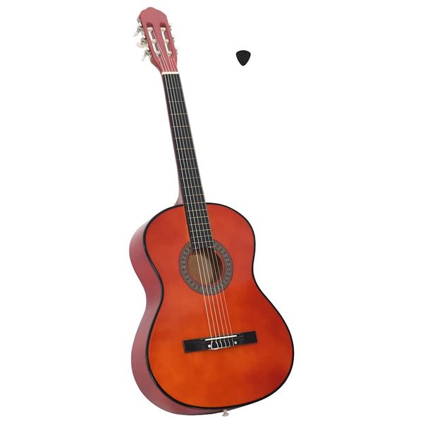 vidaXL Klasická gitara pre začiatočníkov 4/4 39" lipové drevo