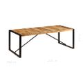 vidaXL Jedálenský stôl z mangovníkového dreva 220x100x75 cm