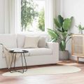 vidaXL Koberec HUARTE Krémová 100 x 200 cm Polyester