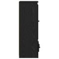 vidaXL Highboard 3 ks Čierny dub 132 x 35,5 x 103,5 cm