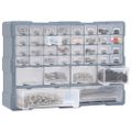 vidaXL Organizér so 38 zásuvkami 52x16x37,5 cm