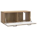 vidaXL Nástenná TV skrinka 78,5 x 31 x 30 cm Dub artisan