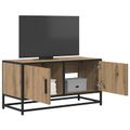 vidaXL TV skrinka 80 x 34,5 x 40 cm Dub artisan Kompozitné drevo