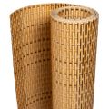 vidaXL Balkónová zástena bledohnedá 500x80 cm polyratan