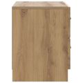 vidaXL Nočný stolík Dub artisan 62 x 34,5 x 44,5 cm Kompozitné drevo