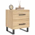 vidaXL Nočný stolík dub sonoma 40x35x47,5 cm kompozitné drevo