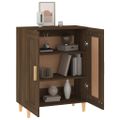 vidaXL Komoda hnedý dub 69,5x34x90 cm spracované drevo