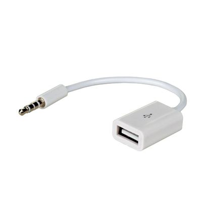 Akyga adaptér s káblom AK-AD-24 USB A (f) / mini Jack (m) 15cm