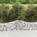 vidaXL Oblúkové gabionové koše 50 ks 200x50x40/60cm pozinkované železo