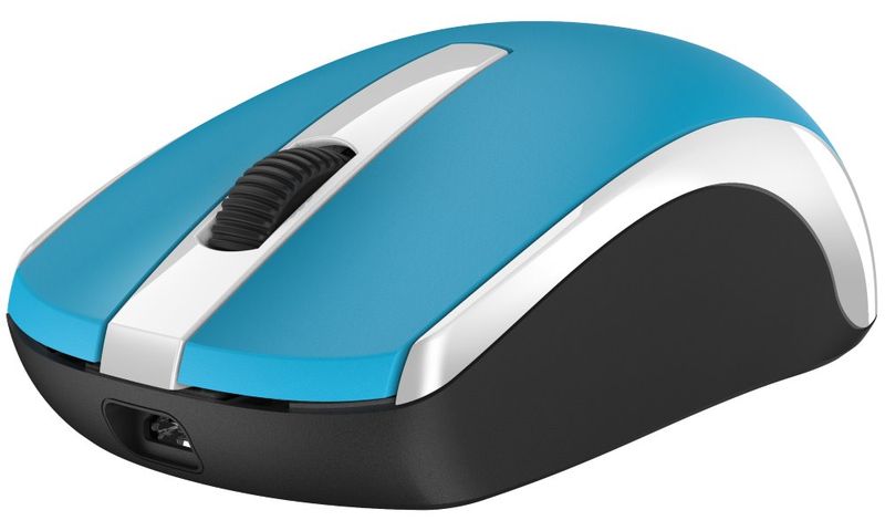 GENIUS ECO-8100/ 1600 dpi/ nabíjacia/ bezdrátová/ modrá Myš, bezdrátová, optická, 1600dpi, nabíjacia, modrá
