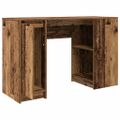 vidaXL Písací stôl staré drevo 120x42x76 cm kompozitné drevo