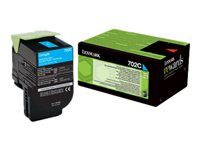Azúrová - originálna - kazeta s farbivom LCCP, LRP - pre Lexmark CS310dn, CS310n, CS410dn, CS410dtn, CS410n, CS510de, CS510dte