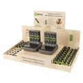 Stojan GP ReCyko Premium / 2×nabíjačka GP + dok / 26×AA + 16×AAA / 2×USB-A adaptér
