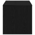 VidaXL TV skrinka Dub čierny 100x40x40 cm Drevo