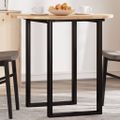vidaXL Stolová doska okrúhla Ø80x2 cm masívne akáciové drevo