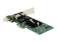 Sieťový adaptér - PCIe 2.0 nízky profil - Gigabit Ethernet x 2