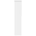 vidaXL Roleta Zatemnenie biela 40x230cm Šírka látky 35,7cm Polyester