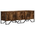vidaXL TV stolík dub sonoma 122x34x41 cm kompozitné drevo