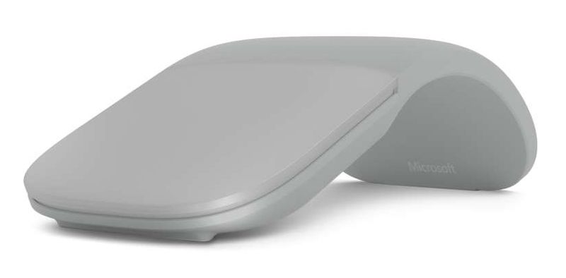 Microsoft Surface Arc Mouse/Cestovné/Blue Track/1 000 DPI/Bezdrôtová Bluetooth/Sivá
