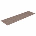 vidaXL Schodové rohože, samolepiace, 30 ks, 76x20 cm, svetlohnedé, obdĺžnikové