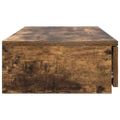 vidaXL Zásuvky pod posteľ Dymová dub 100 x 36,5 x 16,5 cm