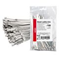 Nerezové sťahovacie pásky 4,6x150 mm 100 ks AMiO-04320