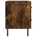 vidaXL Nočné stolíky 2 ks dymový dub 40x35x47,5 cm kompozitné drevo