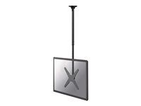 Držiak - plný pohyb - pre Displej LCD - čierna - veľkosť obrazovky: 32"-75" - stropná montáž