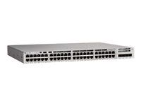 Cisco Catalyst 9200L - Network Advantage - prepínač - L3 - riadený - 48 x 10/100/1000 (PoE+) + 4 x 10 Gigabit SFP+ (uplink) - Možnosť montáže do rozvádzača - PoE+ (1440 W) - repasované