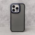 Puzdro Crystal Black pre Samsung Galaxy S25 Plus modré