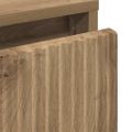 vidaXL Nočný stolík dub artisan 63.5 x 36 x 61 cm Kompozitné drevo