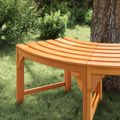 vidaXL Stromová lavička 4 -Seater 160 x 80 x 45cm Prírodná