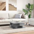 vidaXL Konferenčný stolík sivý sonoma 70x70x29 cm kompozitné drevo