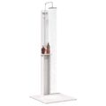 vidaXL Externá sprcha 206 cm Biela