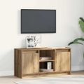 vidaXL TV jednotky 100 x 34 x 50 cm Hnedá Kompozitné drevo
