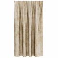 vidaXL Sametové závesy 2 ks Krémová 140 x 140 cm Zamat