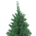 vidaXL Umelý vianočný stromček Zelená 300 cm PVC, kov a plast
