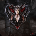 Plaketa na stěnu Diablo IV - Lilith