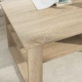 vidaXL Konferenčný stolík Sonoma dub 96 x 54 x 44 cm Kompozitné drevo