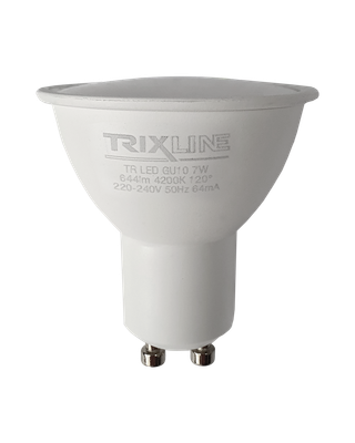 LED žiarovka Trixline 7W 644lm GU10 neutrálna biela