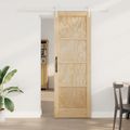 vidaXL Posuvné dvere ORKDAL 73,5 x 211 cm Borovicový masív