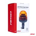 Výstražný maják LED VERTEX WAR09P, ECE R10 R65 39LED 12/24V IP56